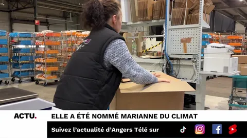 Miniature de la vidéo titrée \"Hélène Grellier nommée Marianne du climat"